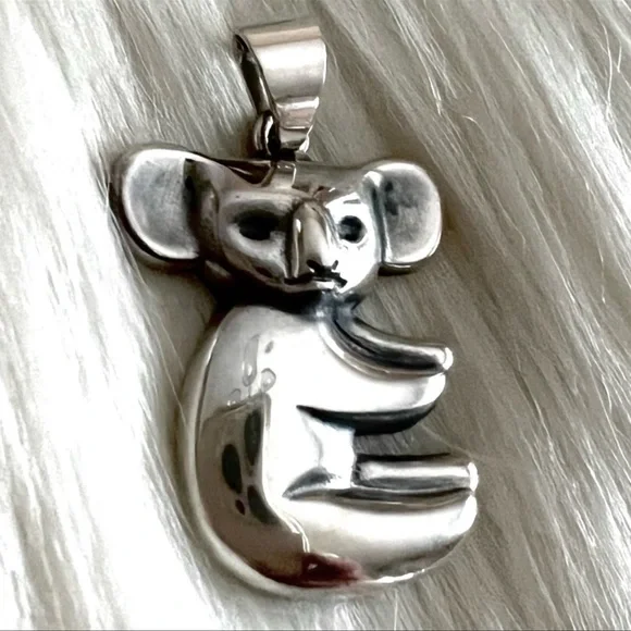 New ULTRA RARE James Avery Koala bear pendant LARGE